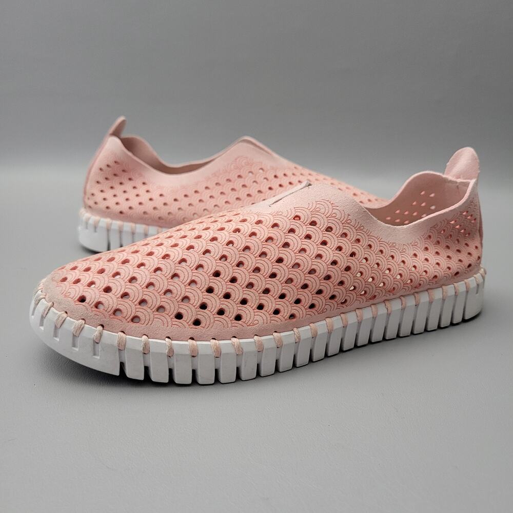 Ilse Jacobsen Hornbæk Tulip slip-on shoes Pink Sz 38 / 7.5 US